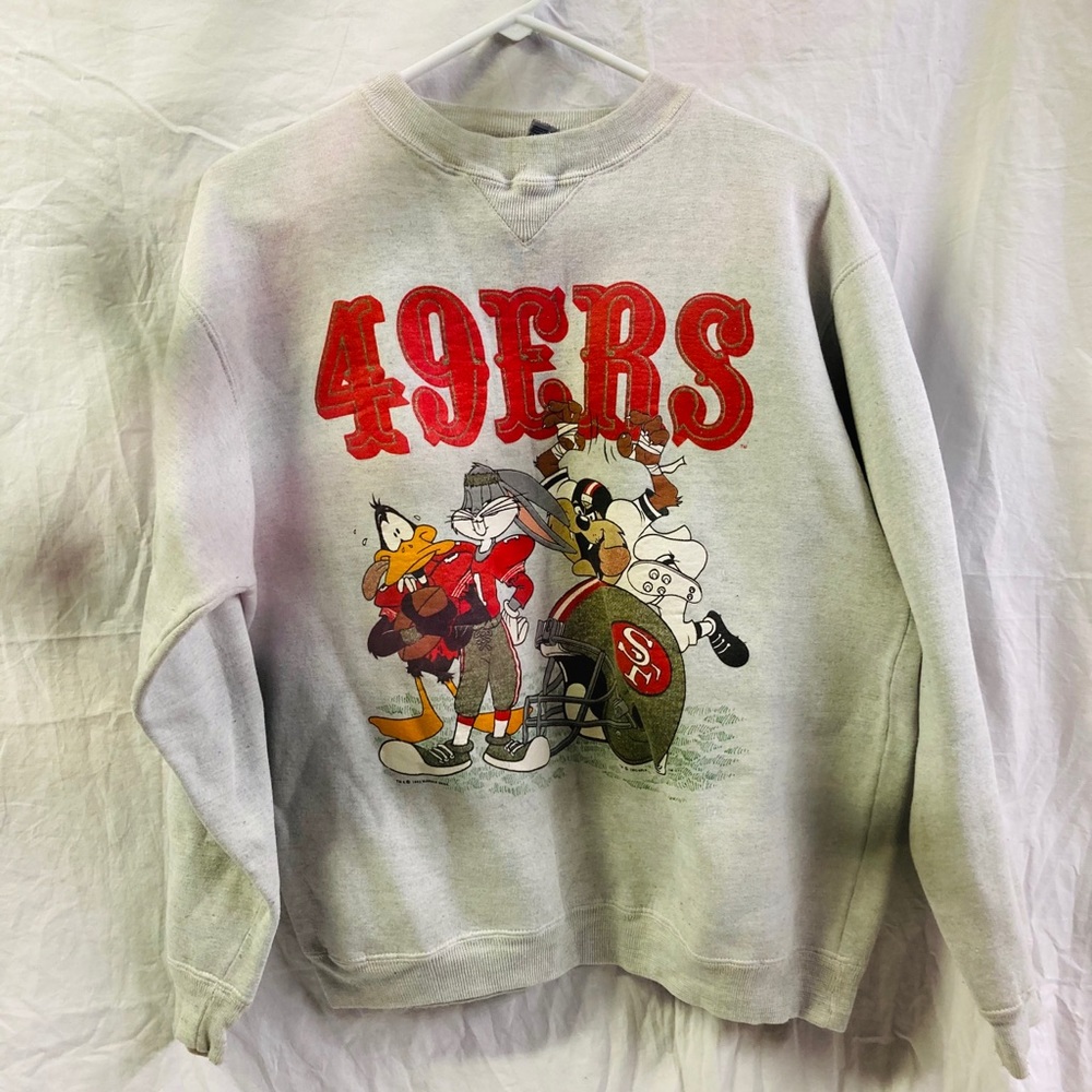 VINTAGE 1993 49ers/Cartoon Network sweatshirt